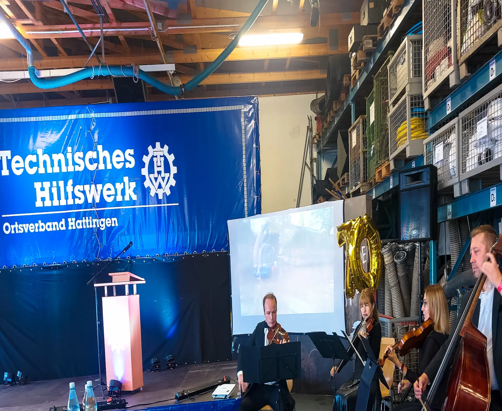 Musica Viva beim Festakt des Technischen Hilfswerks Hattingen